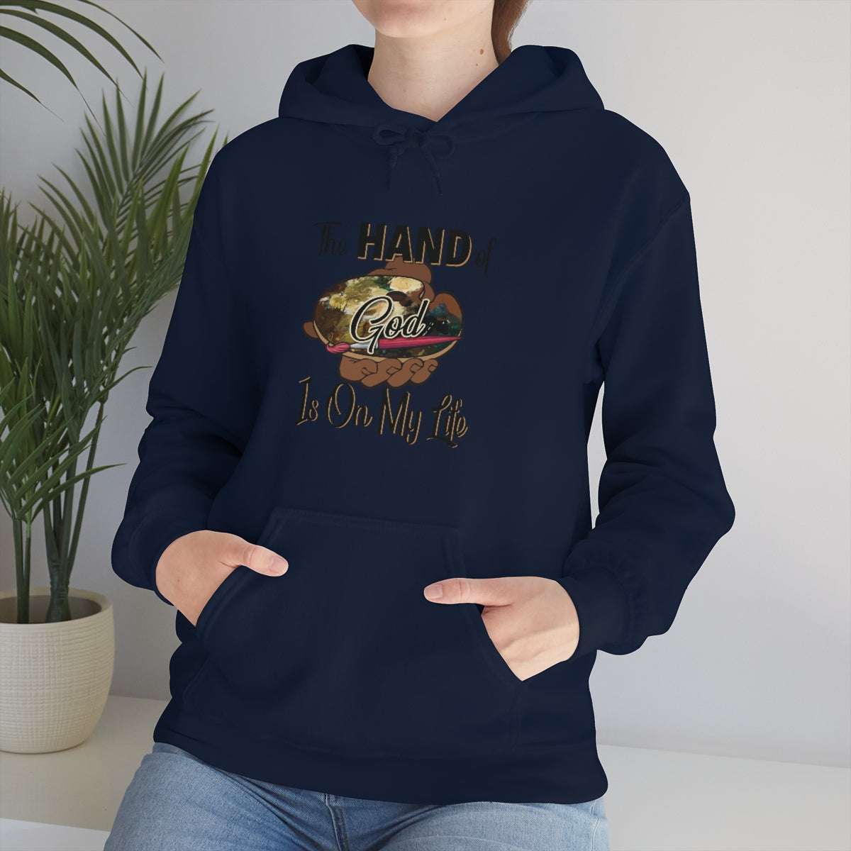 Unisex Heavy Blend™ Hooded Sweatshirt HOG Navy