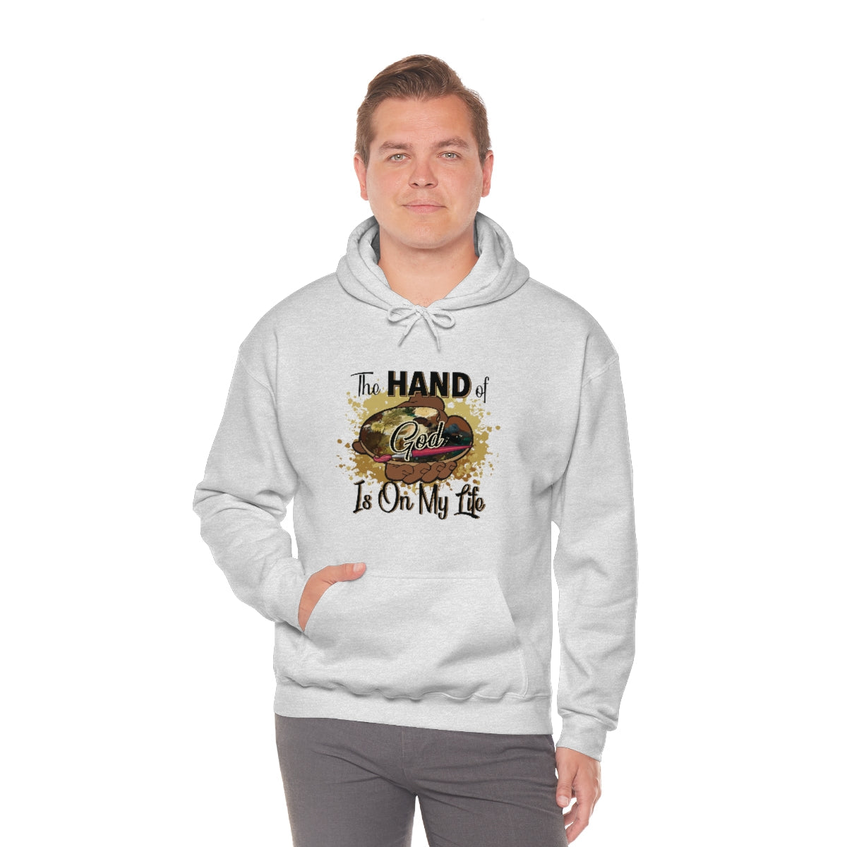 Unisex Heavy Blend™ Hooded Sweatshirt HOG Splash Navy