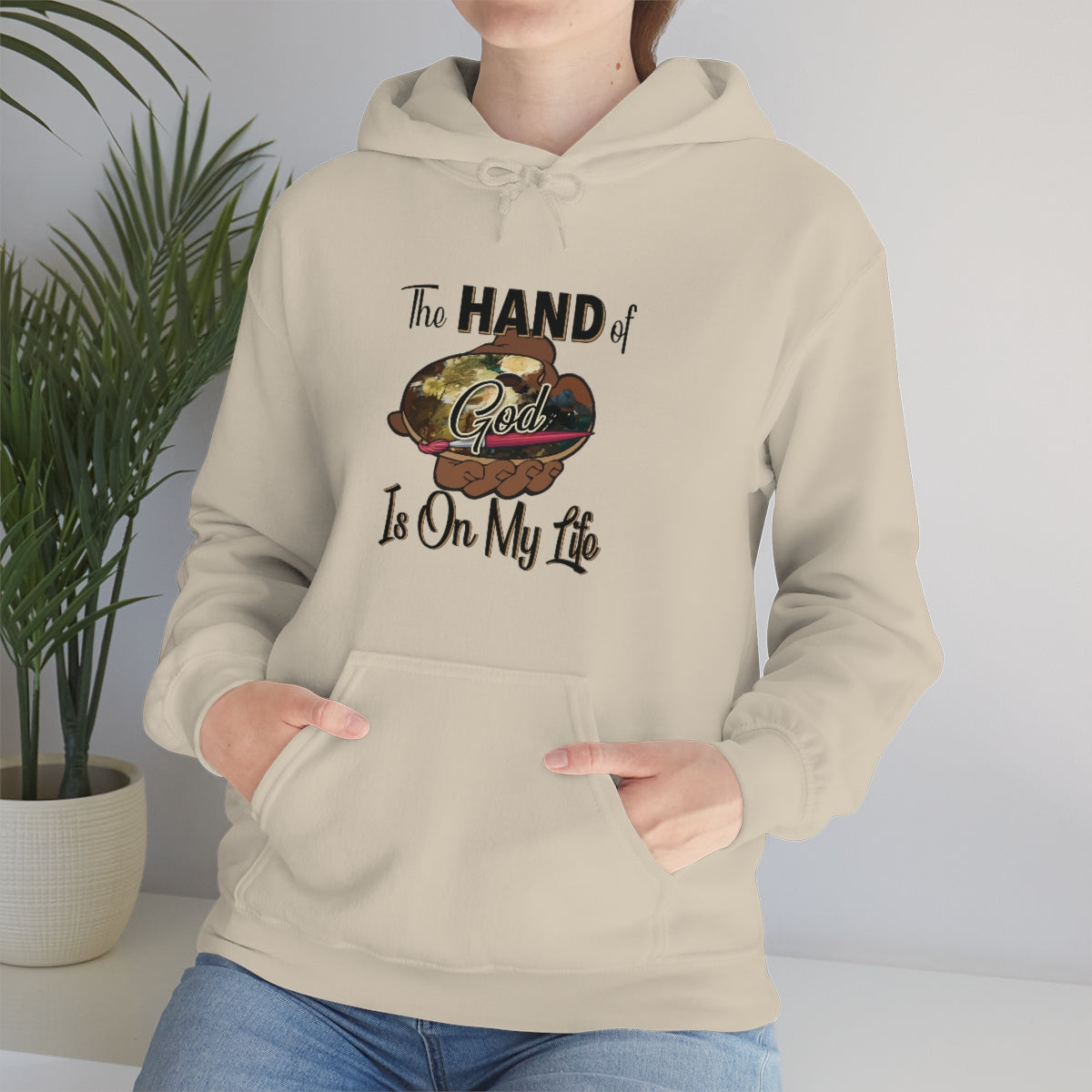 Unisex Heavy Blend™ Hooded Sweatshirt HOG Sand