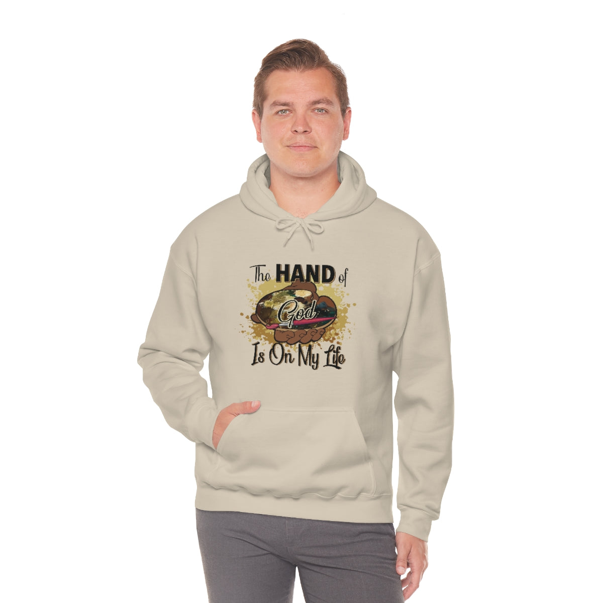 Unisex Heavy Blend™ Hooded Sweatshirt HOG Splash Navy
