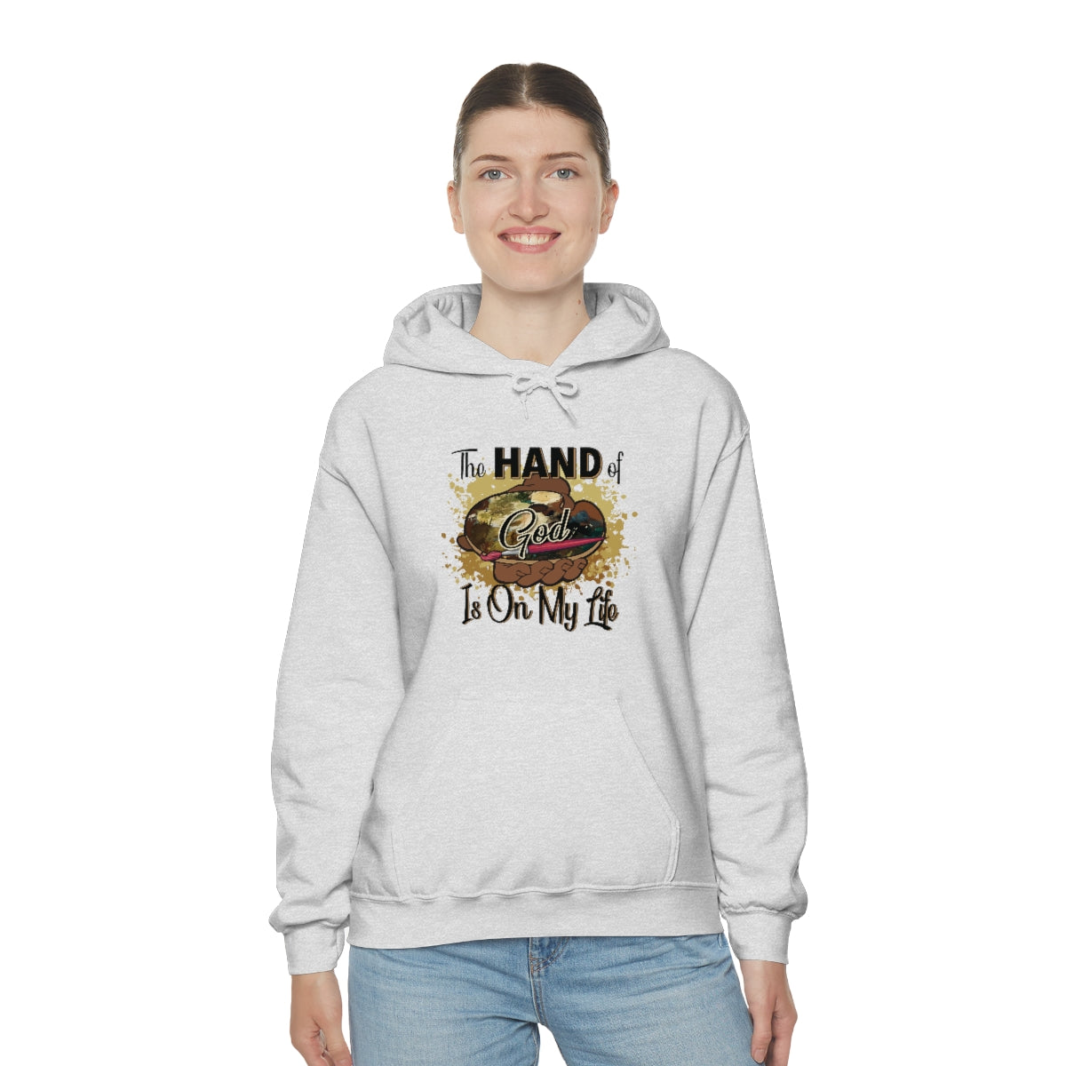 Unisex Heavy Blend™ Hooded Sweatshirt HOG Splash Navy
