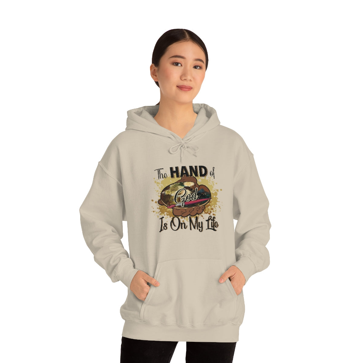 Unisex Heavy Blend™ Hooded Sweatshirt HOG Splash Navy