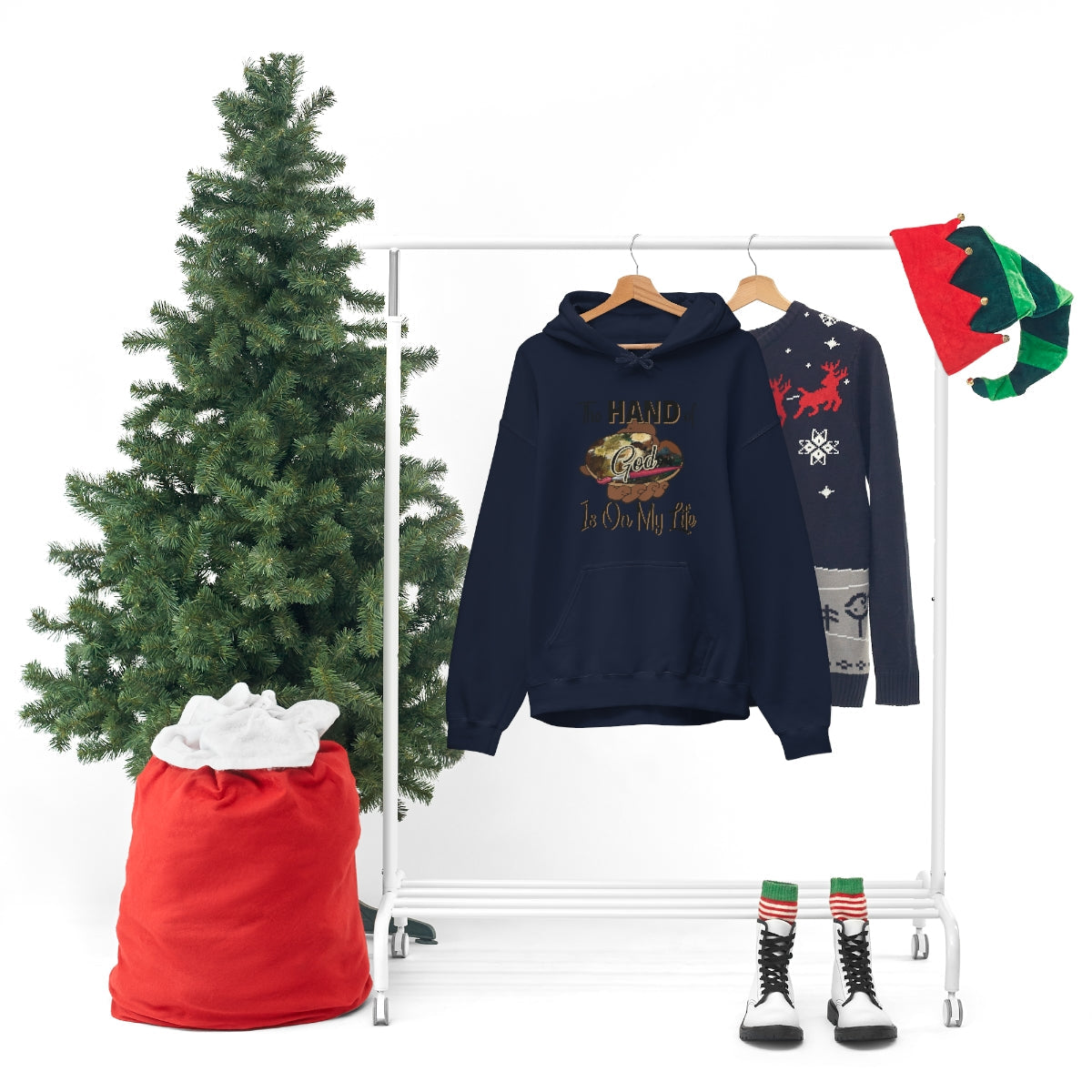 Unisex Heavy Blend™ Hooded Sweatshirt HOG Navy