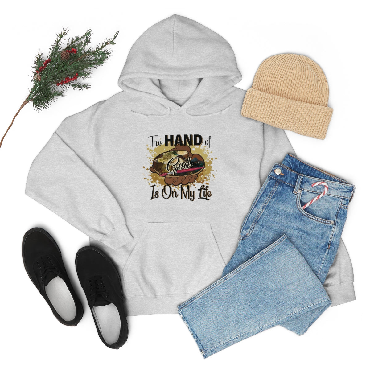 Unisex Heavy Blend™ Hooded Sweatshirt HOG Splash Navy