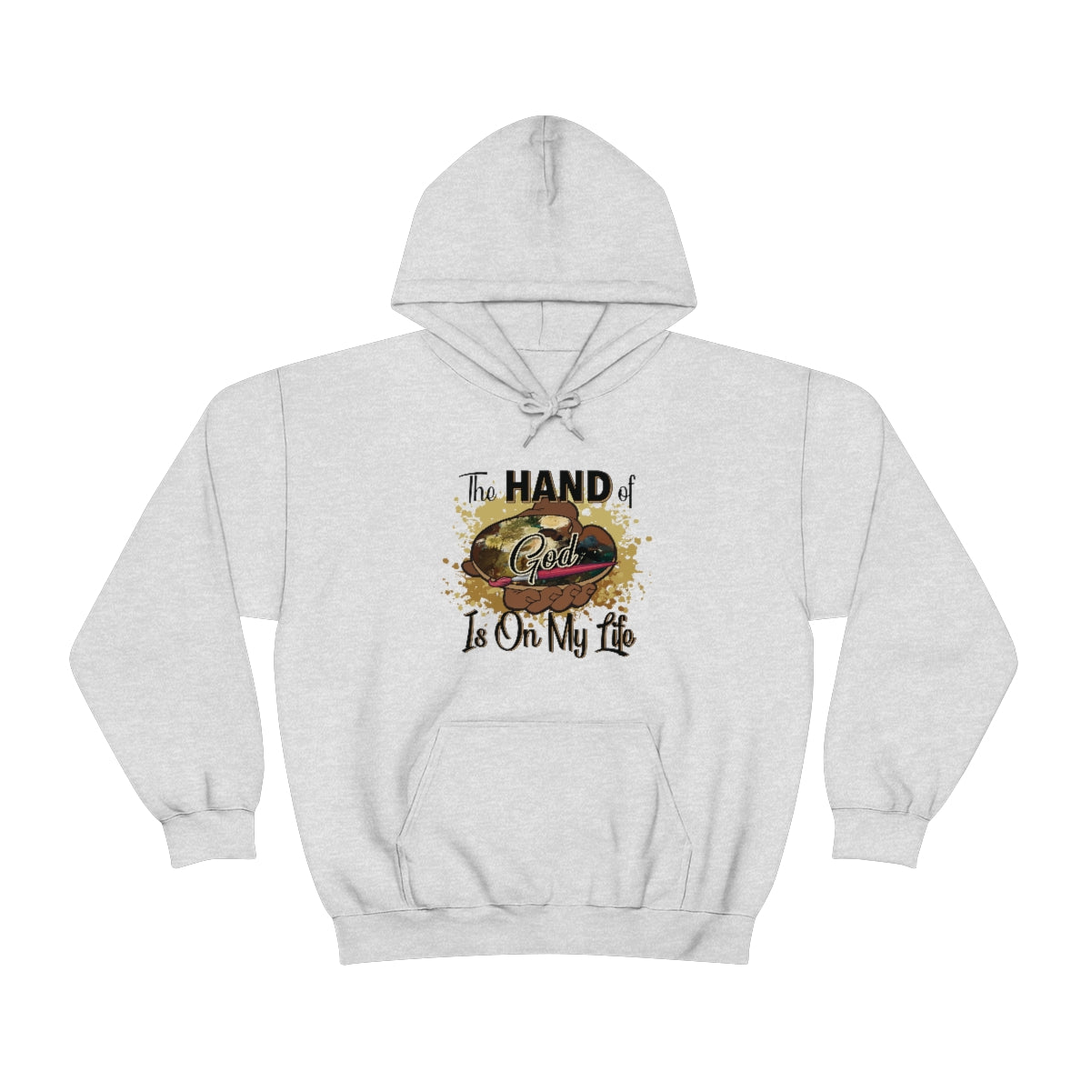 Unisex Heavy Blend™ Hooded Sweatshirt HOG Splash Ash