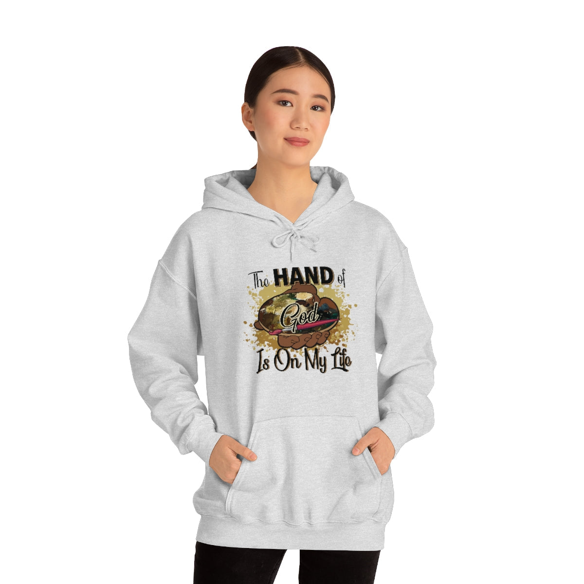 Unisex Heavy Blend™ Hooded Sweatshirt HOG Splash Navy