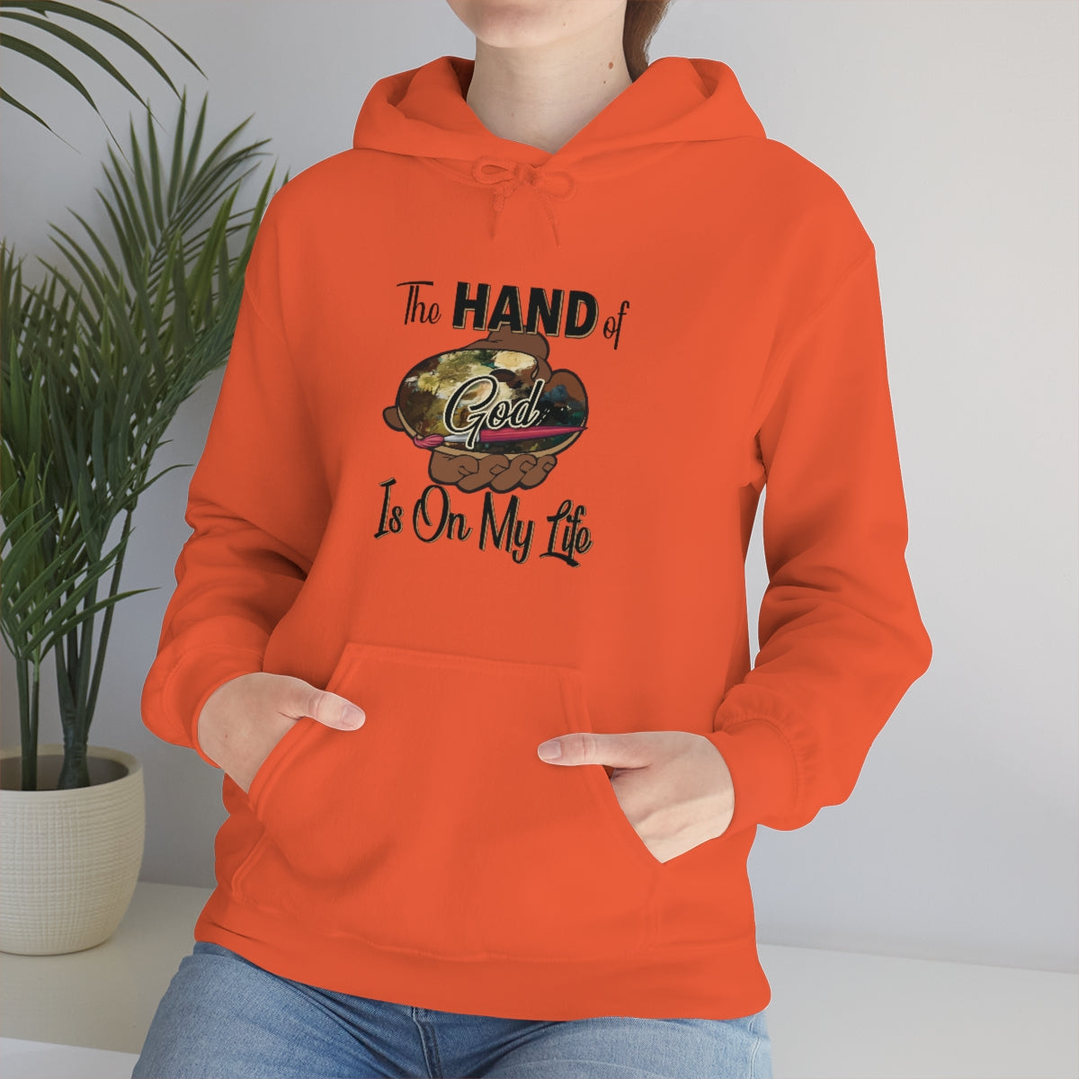 Unisex Heavy Blend™ Hooded Sweatshirt HOG Orange
