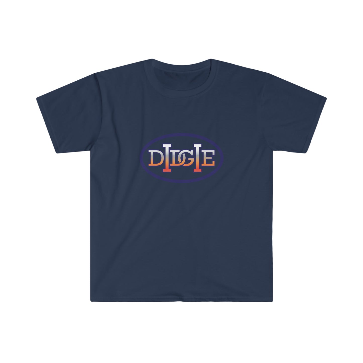 Unisex Softstyle T-Shirt DIDGIE Gradient Navy