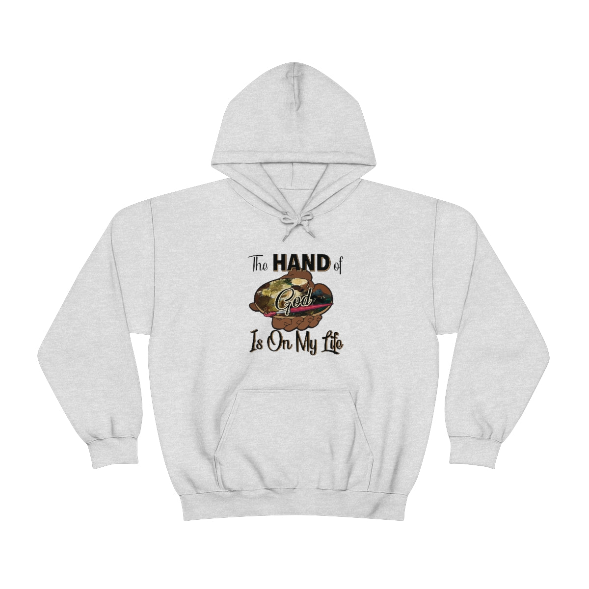 Unisex Heavy Blend™ Hooded Sweatshirt HOG Ash - Size S to 5XL