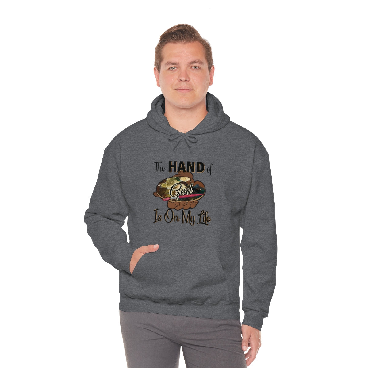 Unisex Heavy Blend™ Hooded Sweatshirt HOG Dark Heather