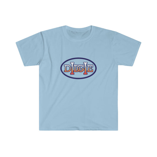 Unisex Softstyle T-Shirt DIDGIE Gradient Light Blue