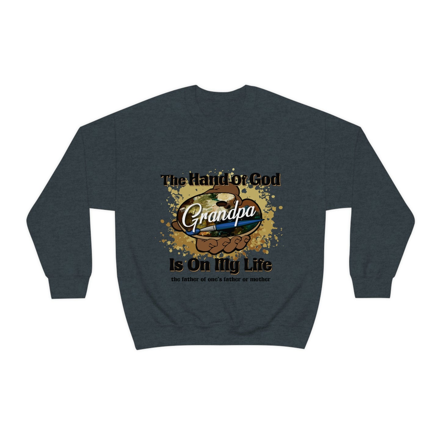 Unisex Heavy Blend™ Crewneck Sweatshirt - HOG Grandpa - 11 Colors