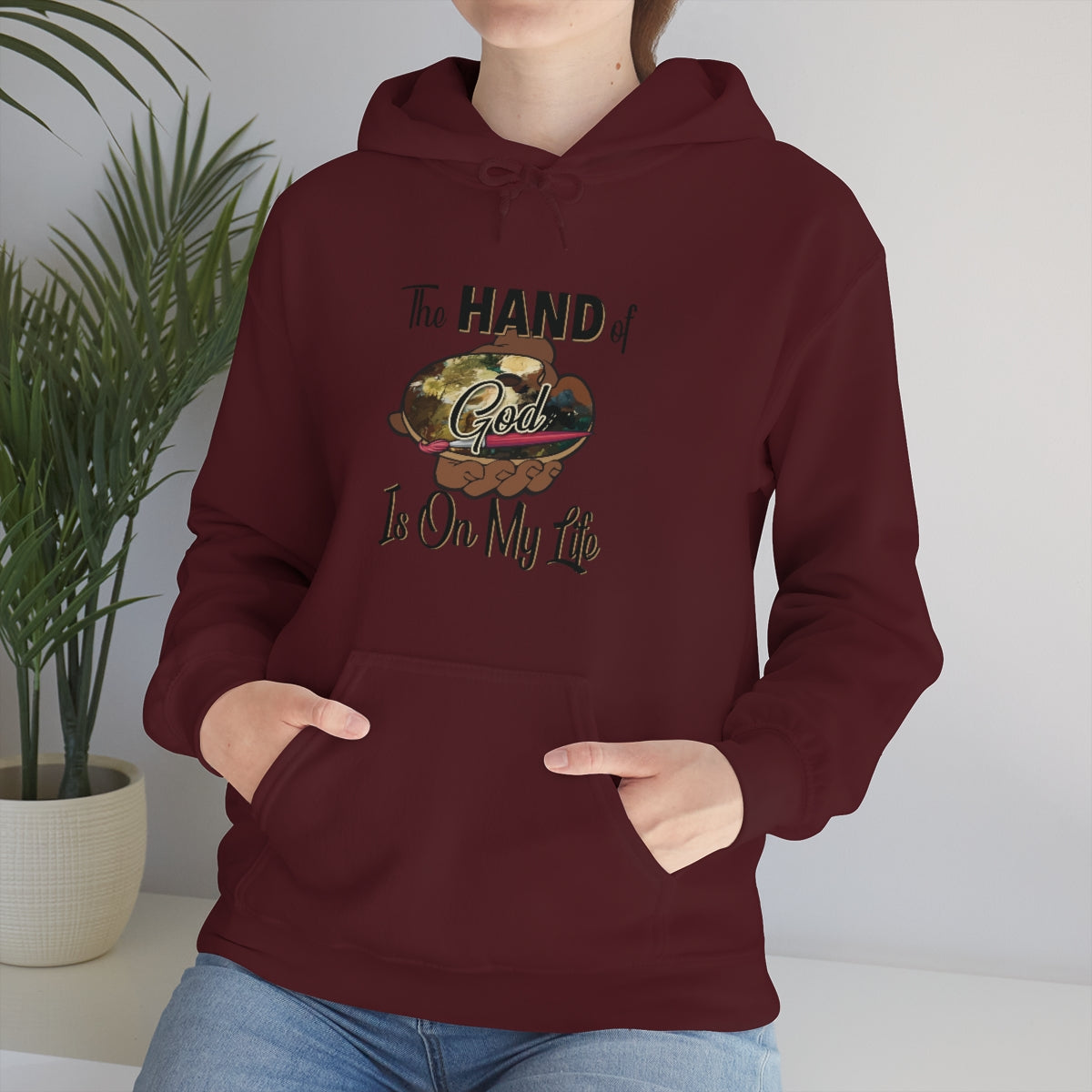Unisex Heavy Blend™ Hooded Sweatshirt HOG Gold