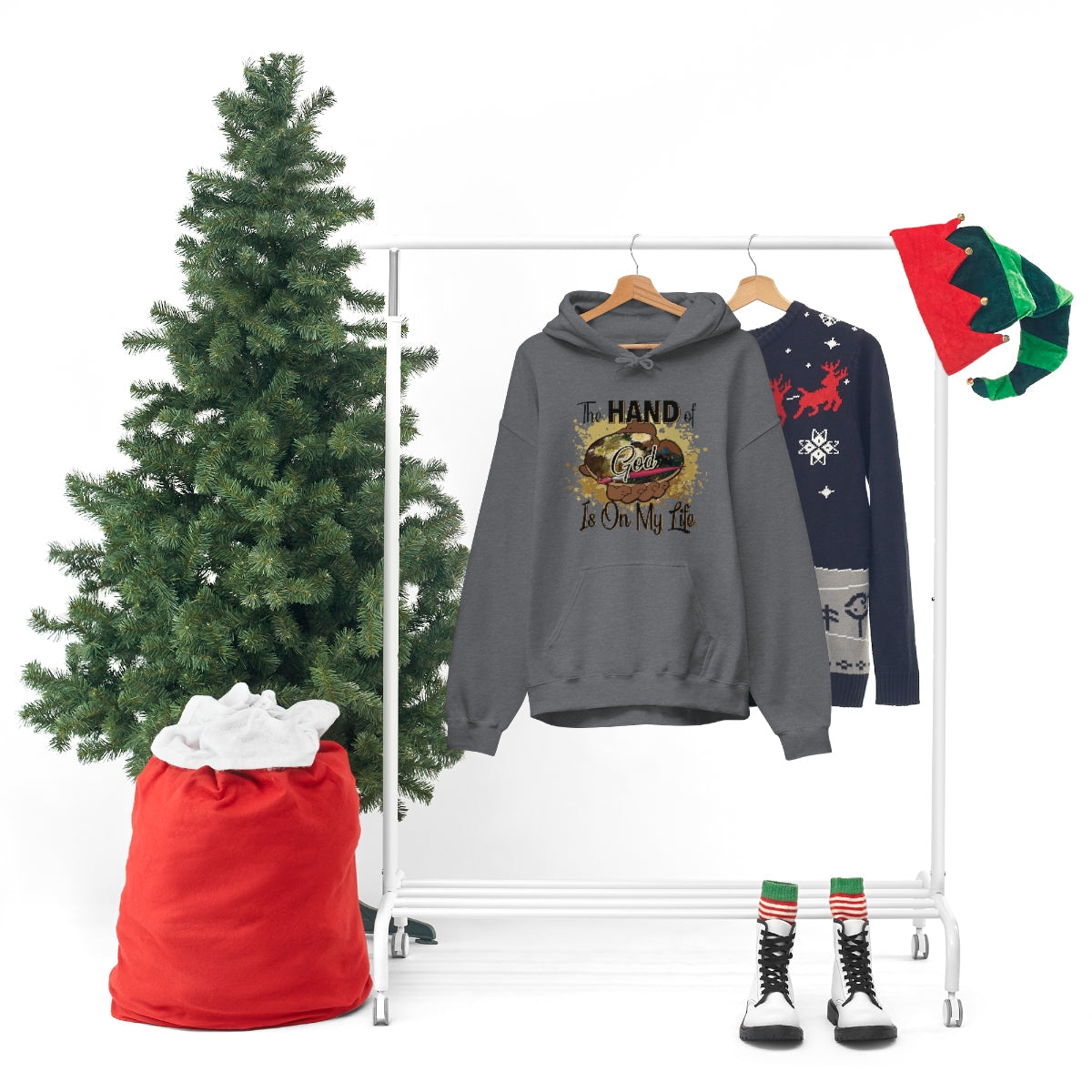 Unisex Heavy Blend™ Hooded Sweatshirt HOG Splash Gold