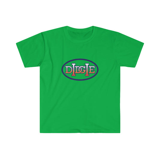 Unisex Softstyle T-Shirt DIDGIE Gradient Irish Green