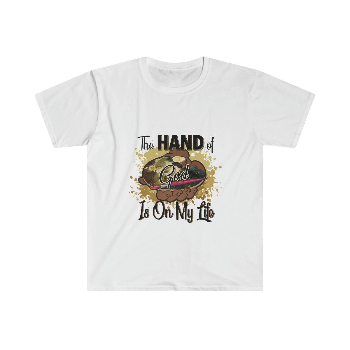 Unisex Softstyle T-Shirt HOG Splash White