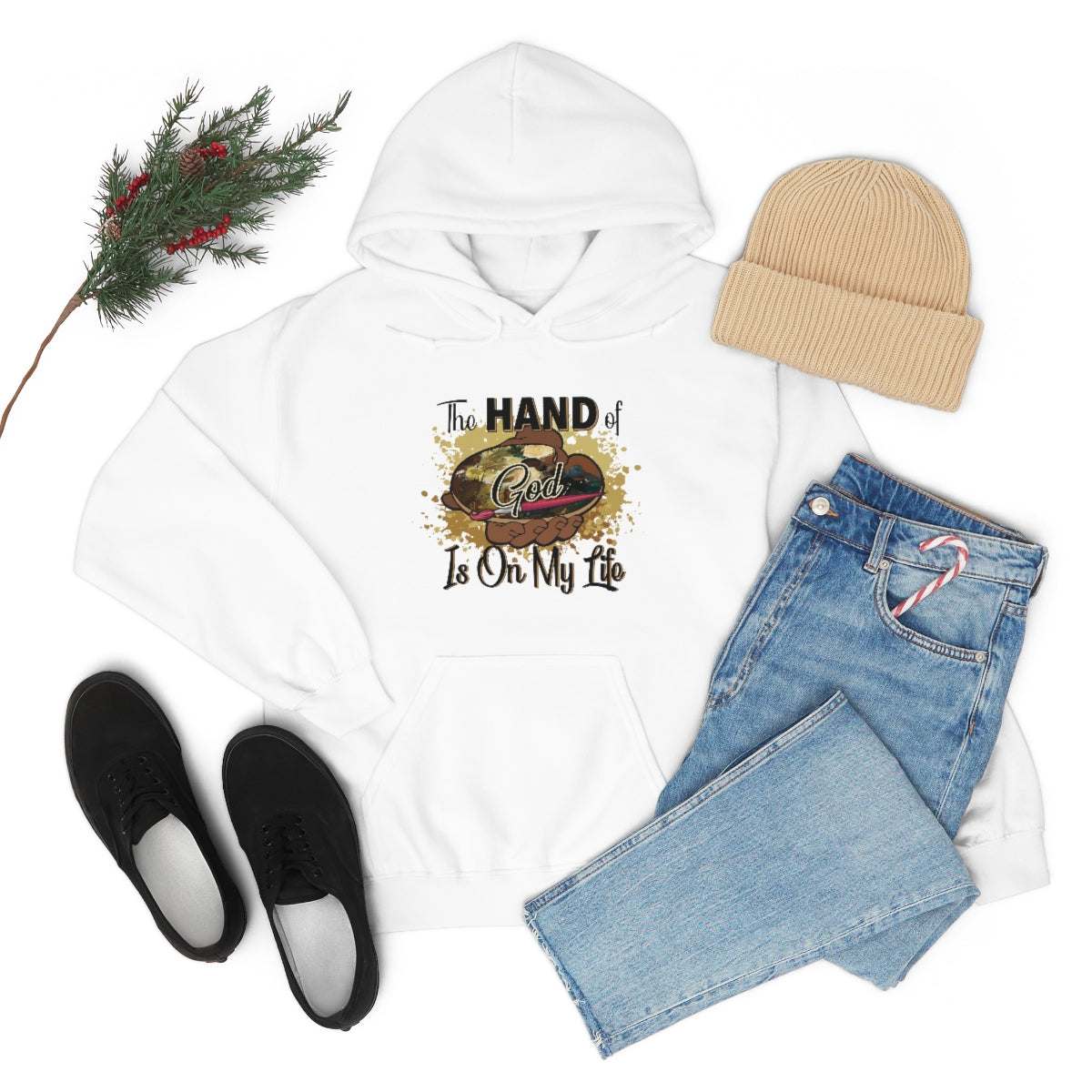 Unisex Heavy Blend™ Hooded Sweatshirt HOG Splash Navy