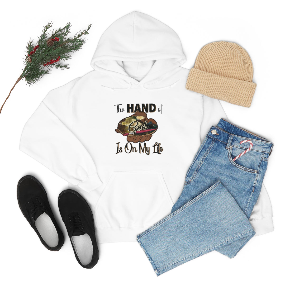 Unisex Heavy Blend™ Hooded Sweatshirt HOG White
