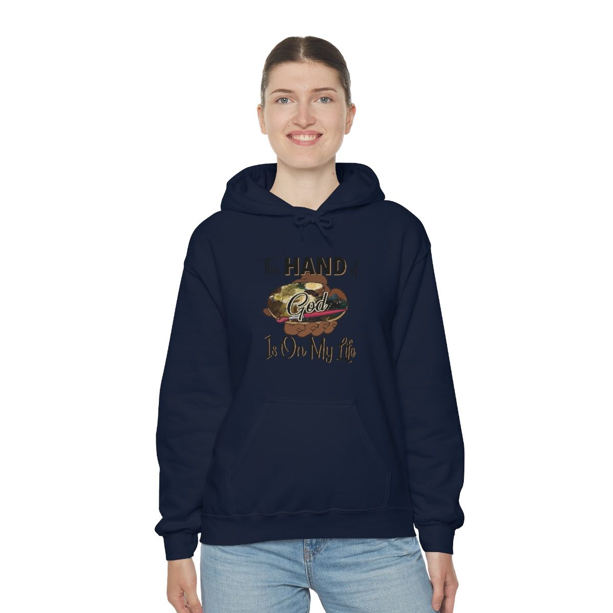 Unisex Heavy Blend™ Hooded Sweatshirt HOG Navy