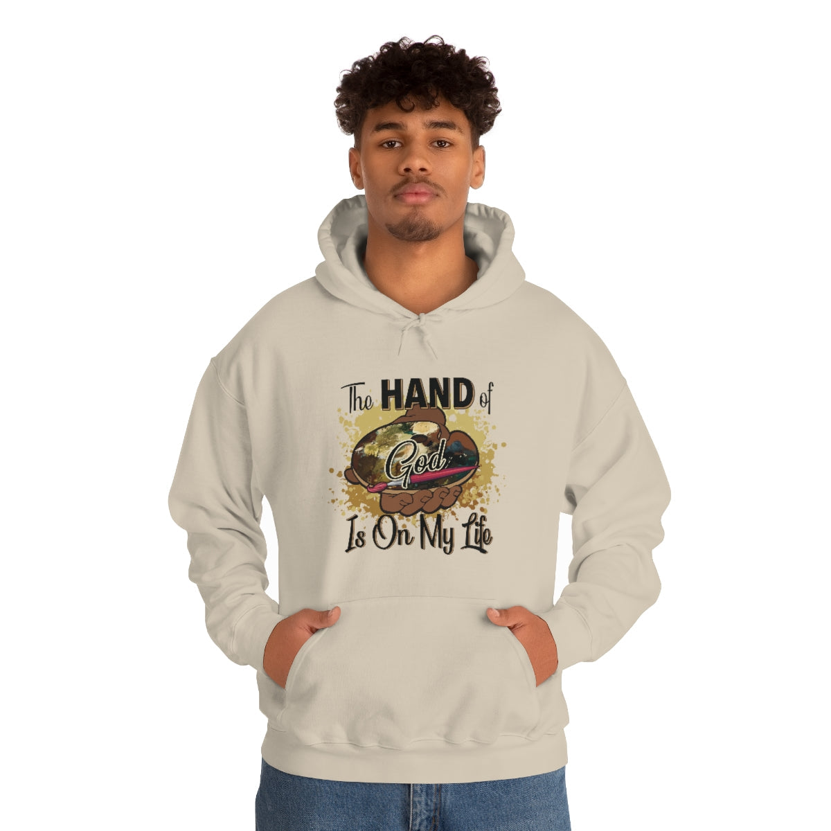 Unisex Heavy Blend™ Hooded Sweatshirt HOG Splash Navy