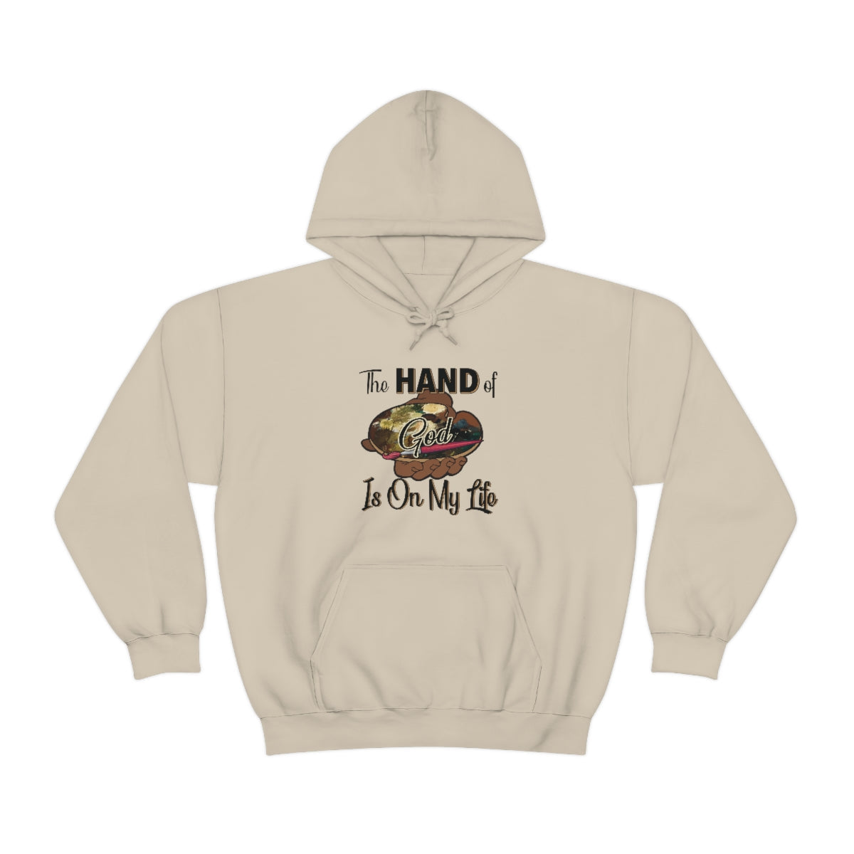 Unisex Heavy Blend™ Hooded Sweatshirt HOG Sand