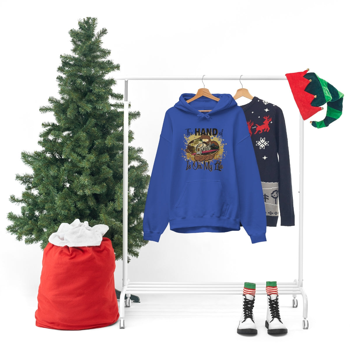 Unisex Heavy Blend™ Hooded Sweatshirt HOG Splash Navy