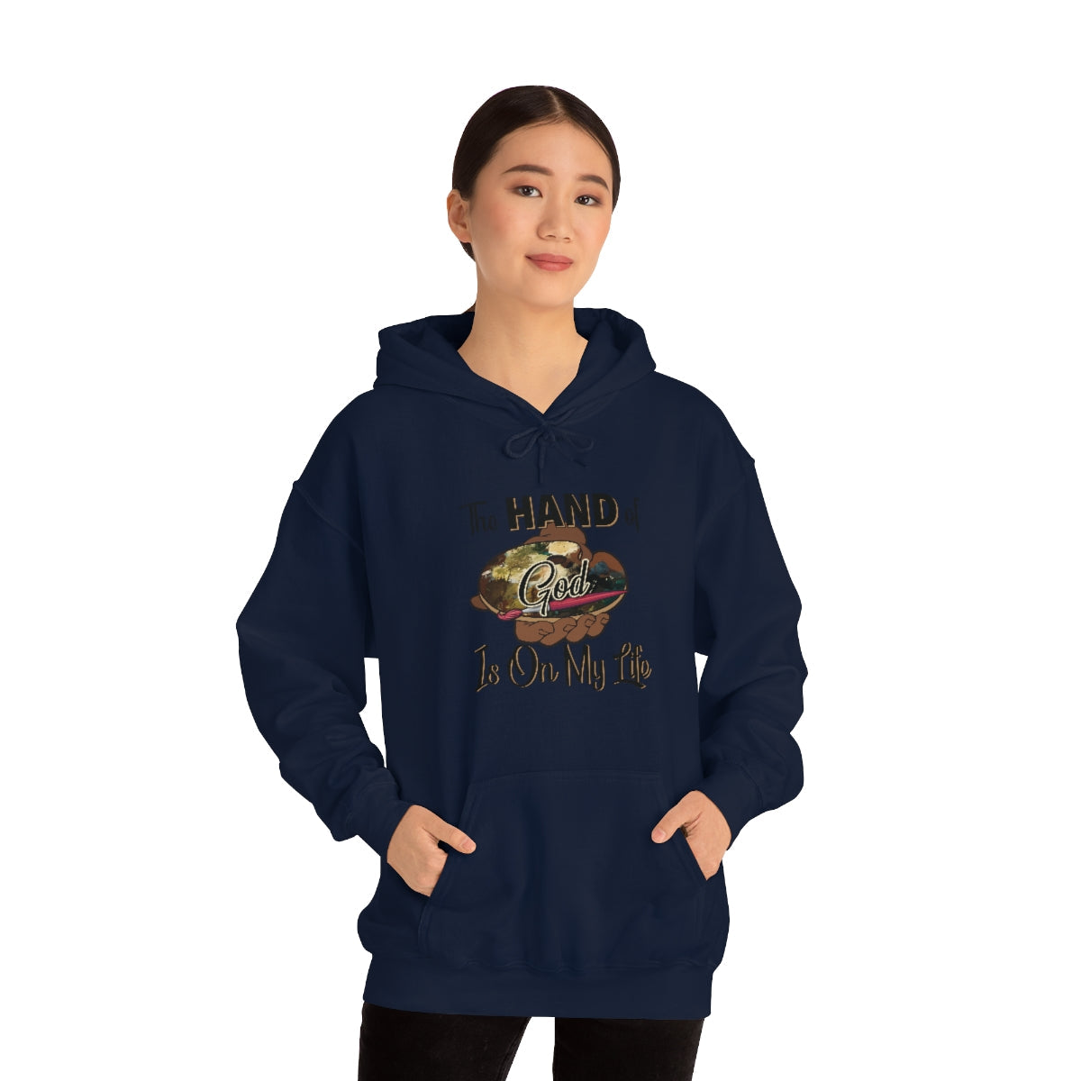 Unisex Heavy Blend™ Hooded Sweatshirt HOG Navy
