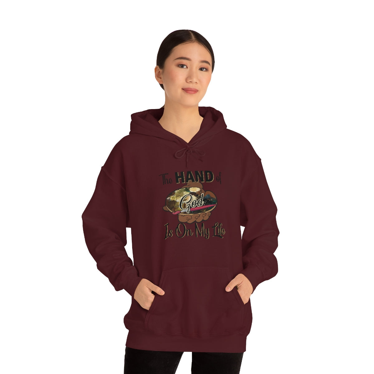 Unisex Heavy Blend™ Hooded Sweatshirt HOG Orange