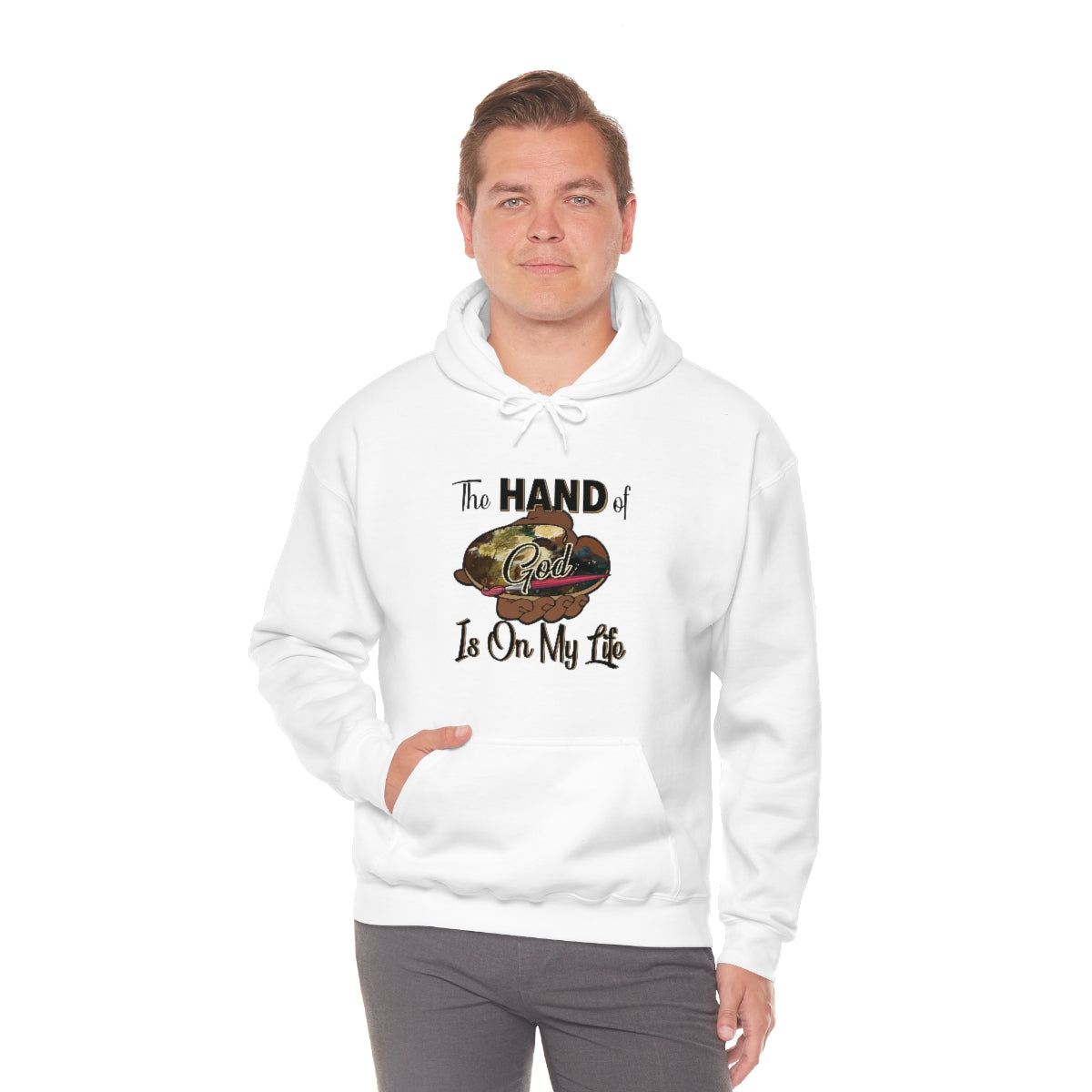 Unisex Heavy Blend™ Hooded Sweatshirt HOG White