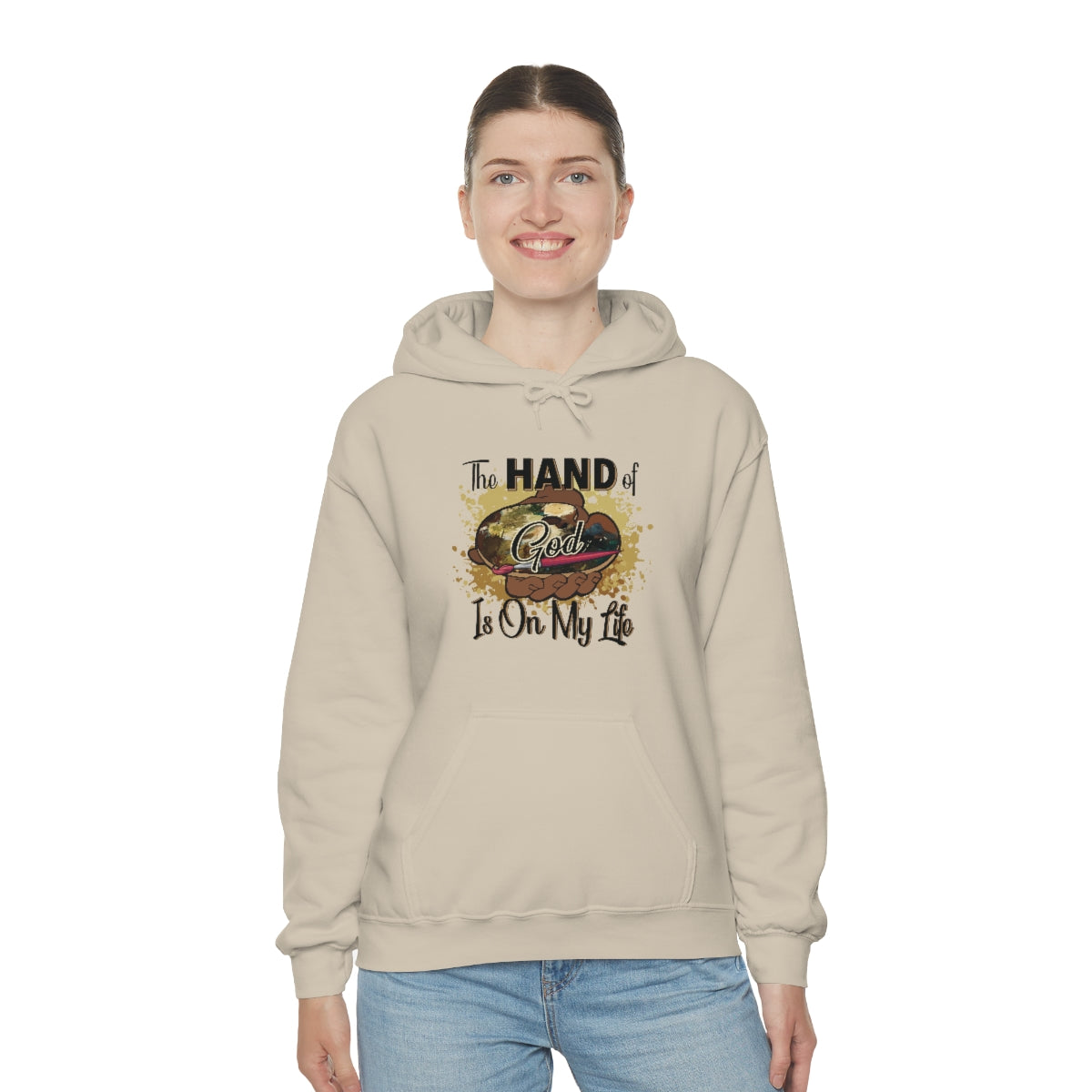 Unisex Heavy Blend™ Hooded Sweatshirt HOG Splash Navy