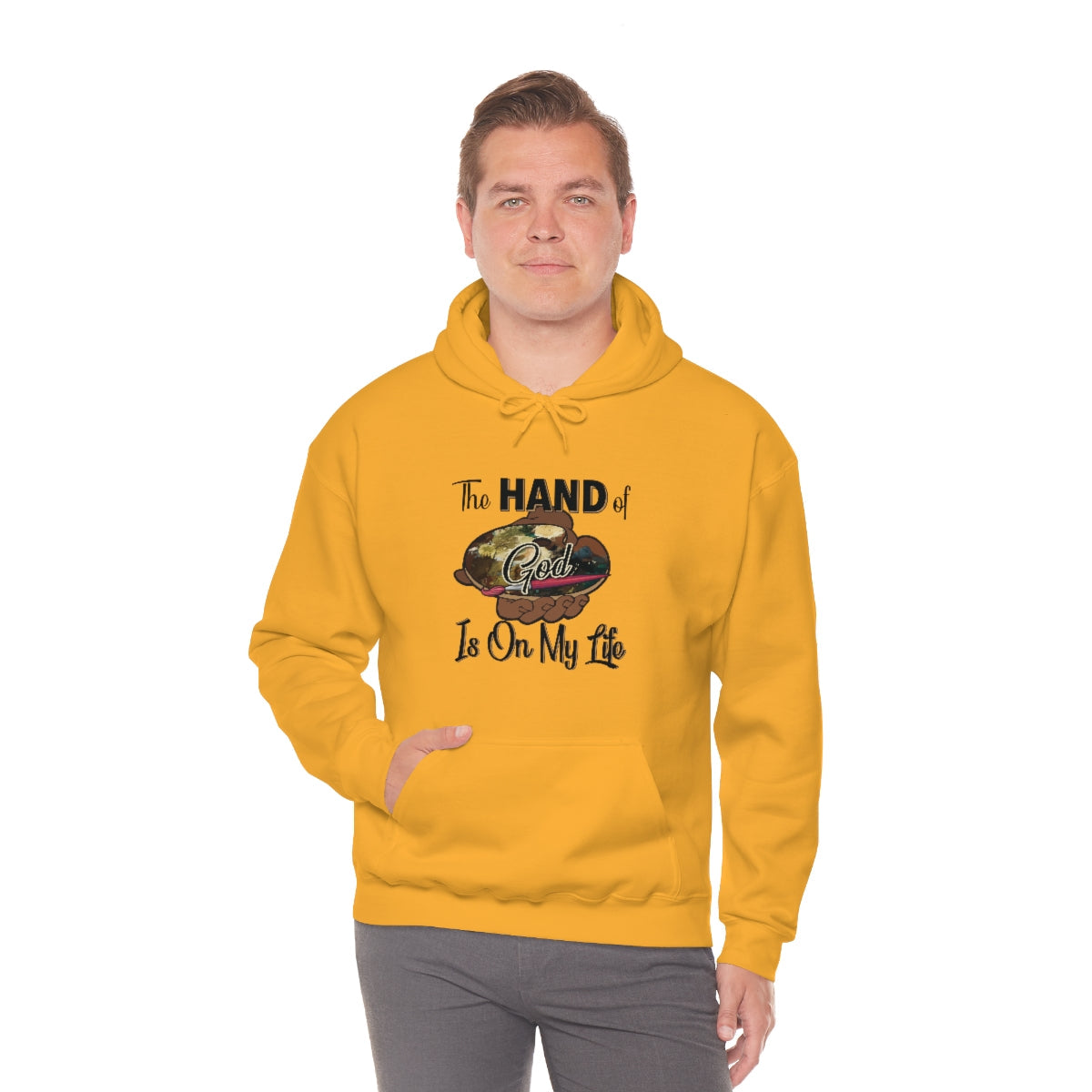 Unisex Heavy Blend™ Hooded Sweatshirt HOG Gold