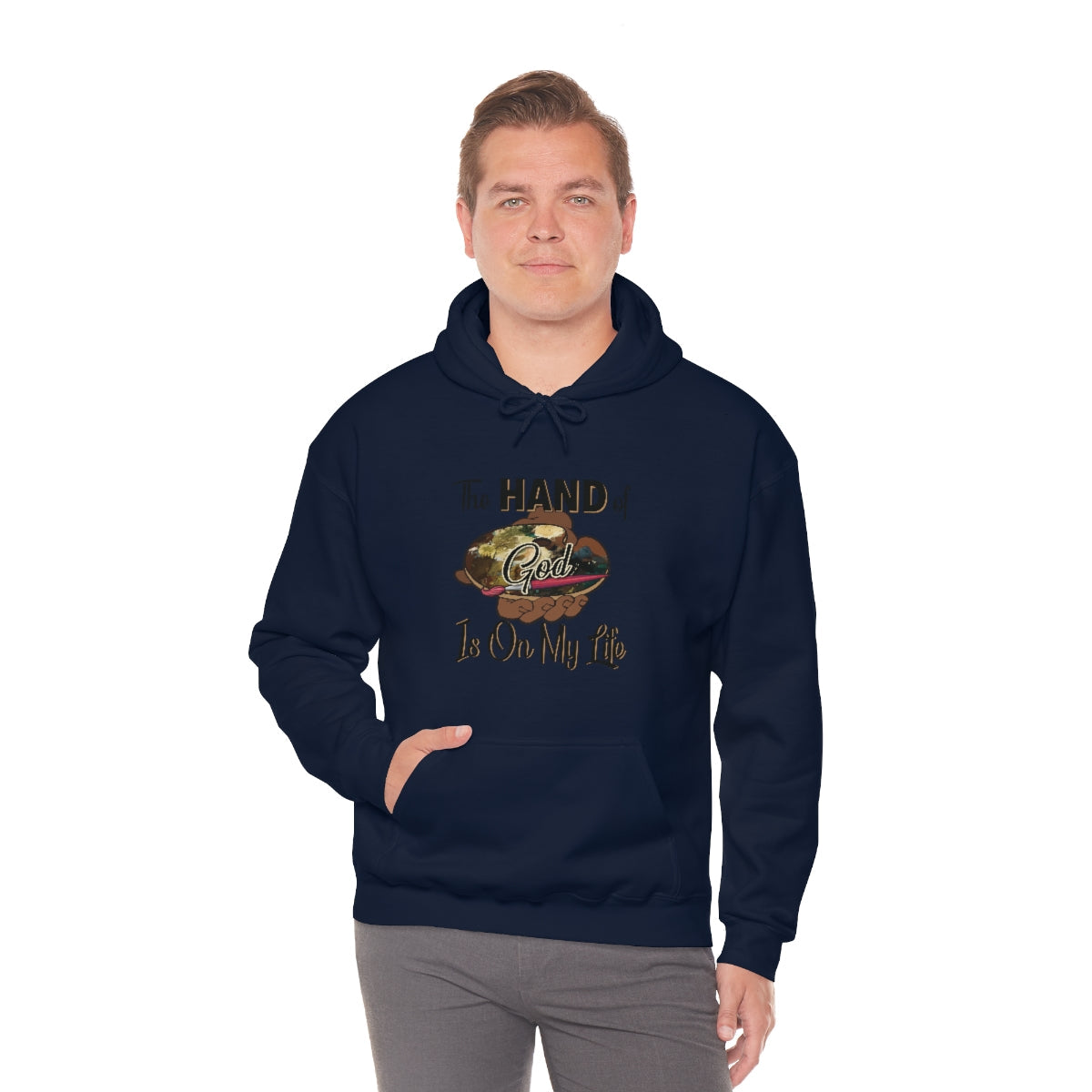 Unisex Heavy Blend™ Hooded Sweatshirt HOG Navy